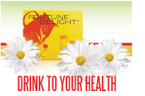Fortune Delight Drink to Your Health banner